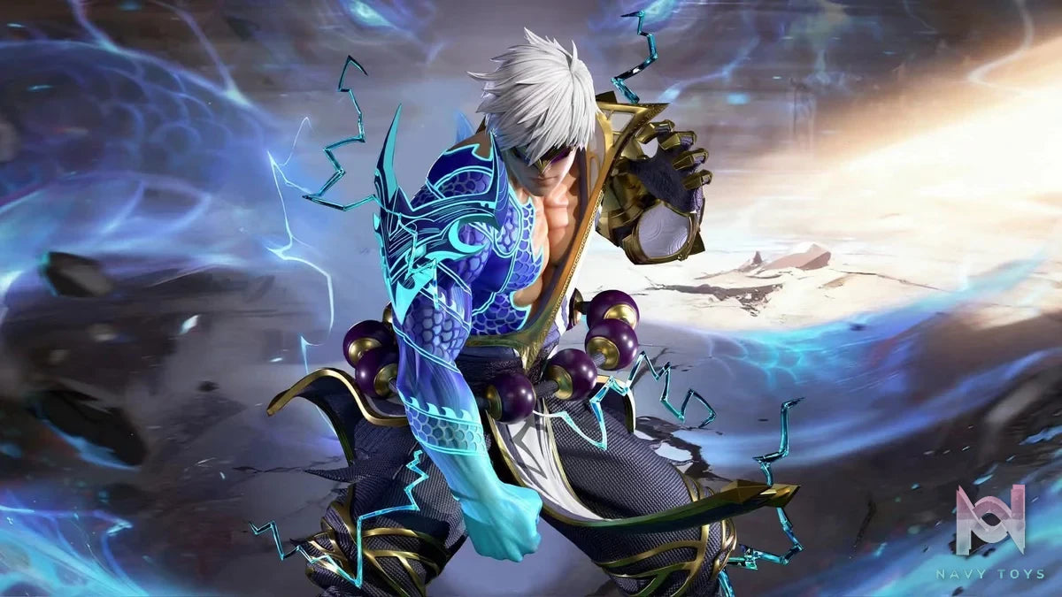Storm Dragon Lee Sin resin statue Xia Gu Studio anime figure