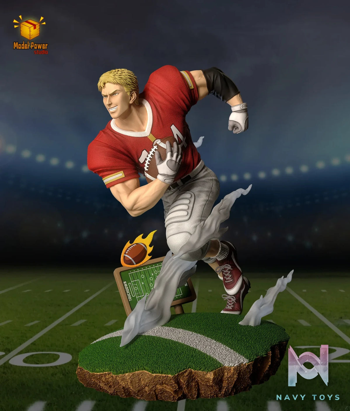 Model Power Studio – Reiner Braun Rugby Player Attack On Titan