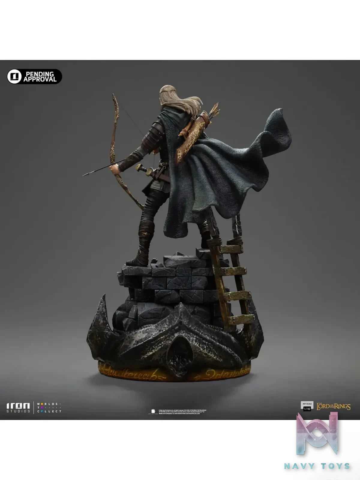 Iron Studio – The Lord of the Rings Statue Legolas Unleashed WBLOR111424-10 (Licensed)