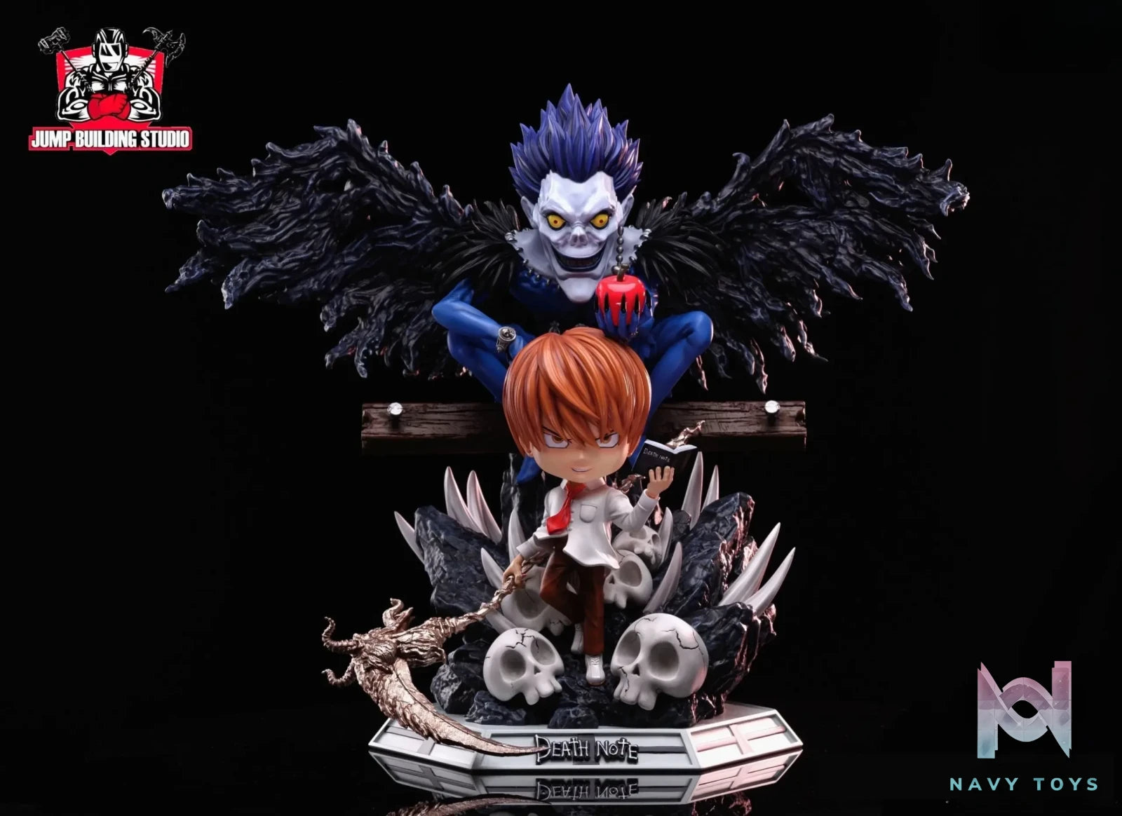 Jump Building Studio – Death Note Light Yagami And Ryuk