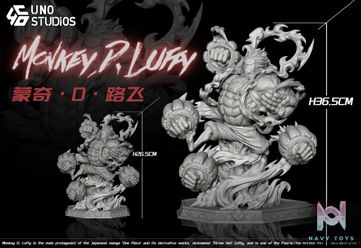 UNO Studio – Gear Fourth Luffy One Piece