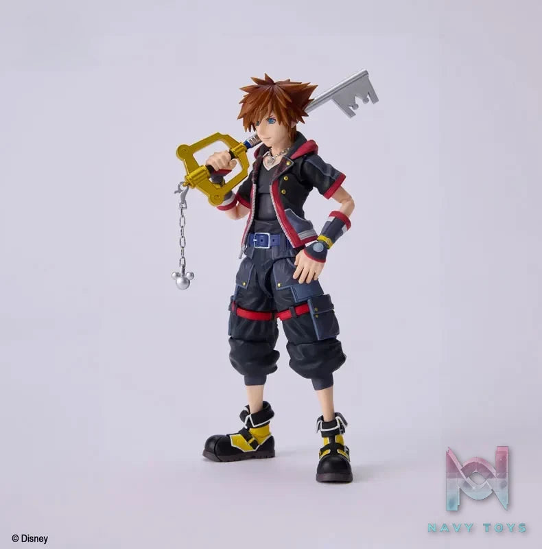 SQUARE ENIX – FORM-ISM ACT KINGDOM HEARTS III Sora Posable Figure (Licensed)