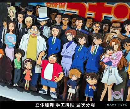 KALA HOME Studio – Detective Conan Multiple Characters #12 3D Decorative Painting Detective Conan