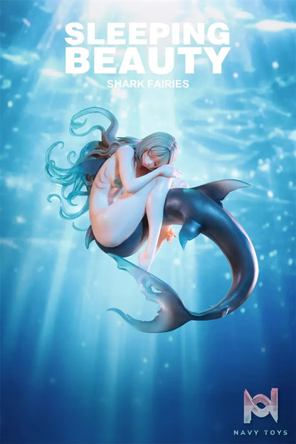 WeArtDoing Studio – Sleeping Beauty-Shark Fairies-Black Fin X Silver Fin (Licensed)
