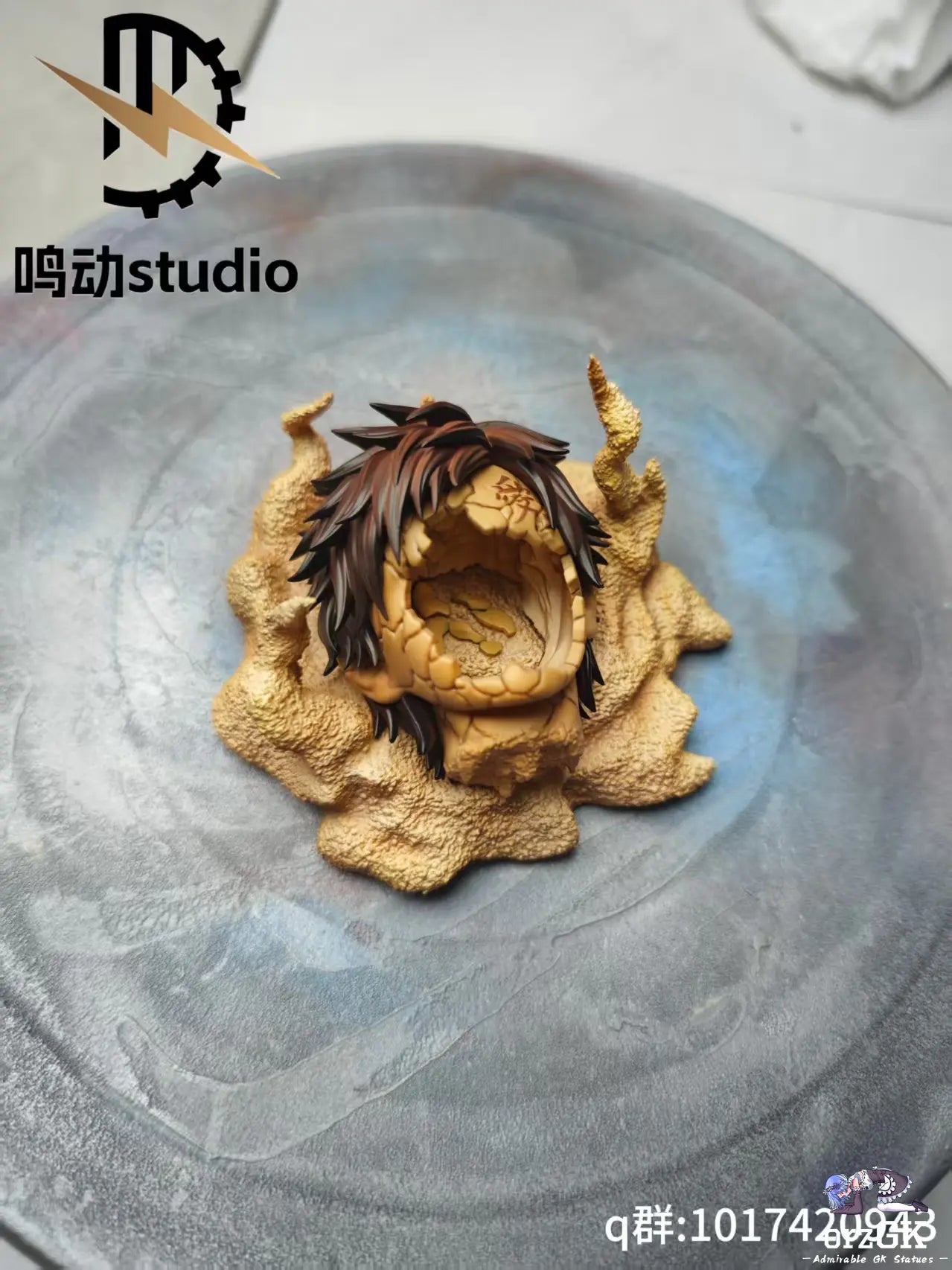 Ming Dong Studio - Chunin Exams Gaara Naruto resin statue Navy Toys anime figure