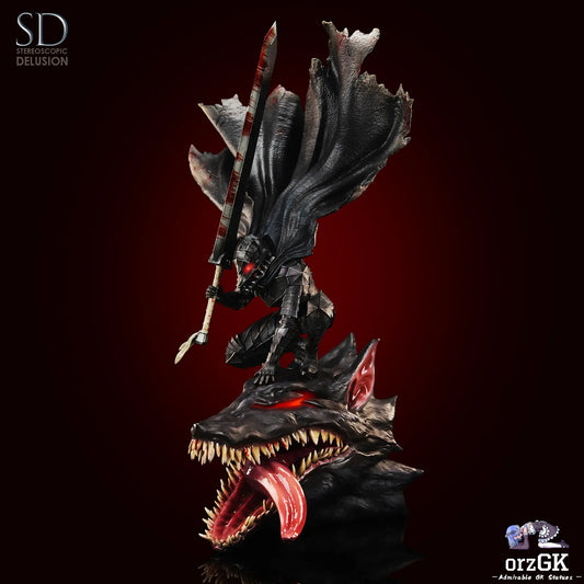 Guts - Berserk - Stereoscopic Delusion Studio resin statue Navy Toys anime figure