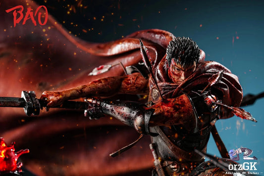 Hundred-Man Slayer Series II Guts - Berserk - Bao Studio (Eagle Dark Studio) resin statue Navy Toys anime figure