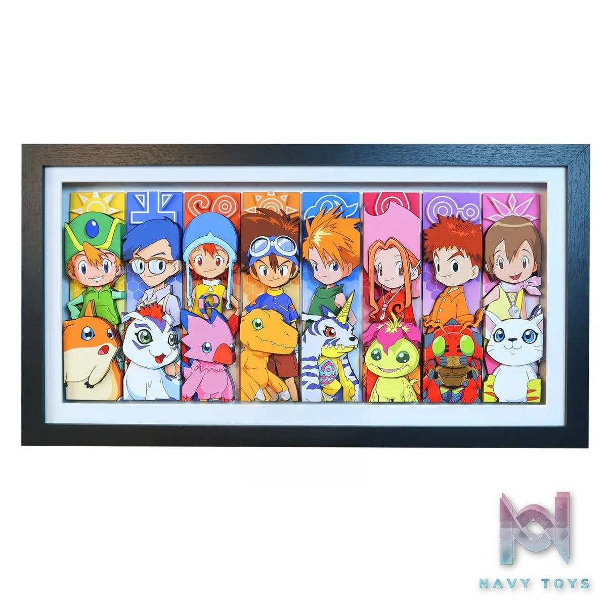 KALA HOME Studio – Digimon Multiple Characters #03 3D Decorative Painting Digimon