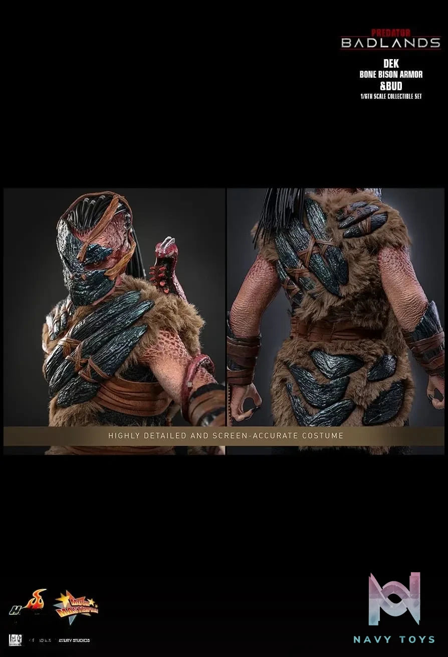 Hottoys – Badlands Dek (Bone Bison Armor) and Bud 1/6th scale Collectible Set MMS873 (Licensed)