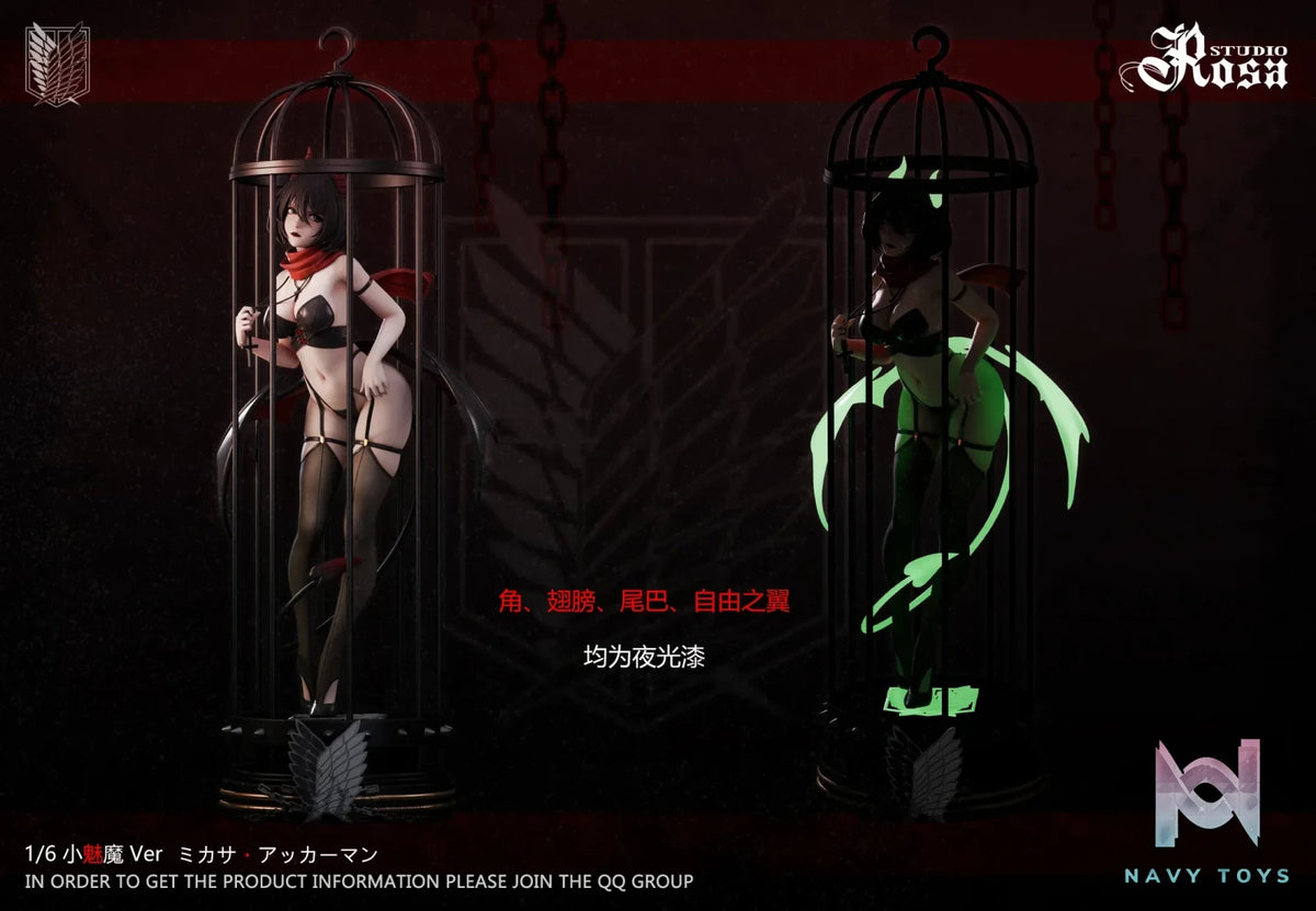 Rosa Studio – Mikasa the Succubus Attack On Titan