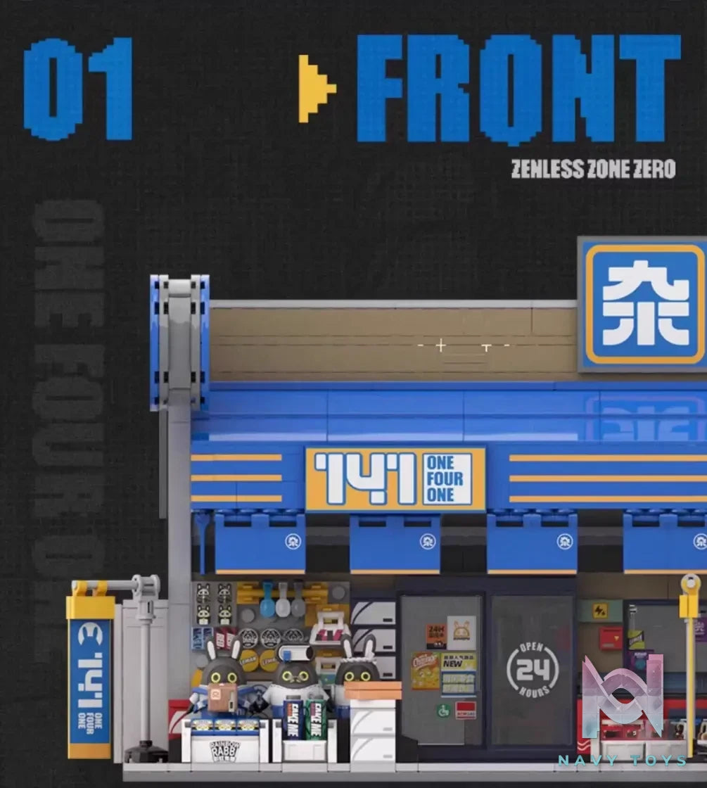 miHoYo – Zenless Zone Zero Sixth Street Series Scene Building Blocks (Licensed)