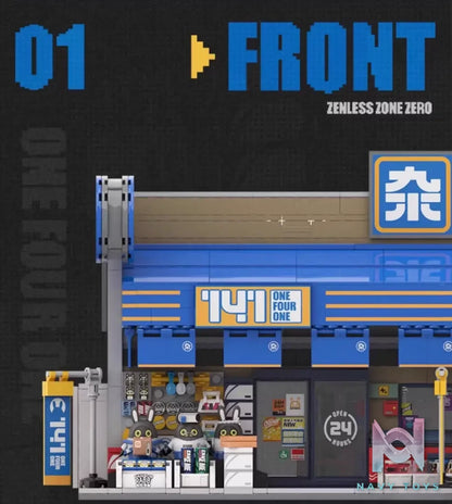 miHoYo – Zenless Zone Zero Sixth Street Series Scene Building Blocks (Licensed)