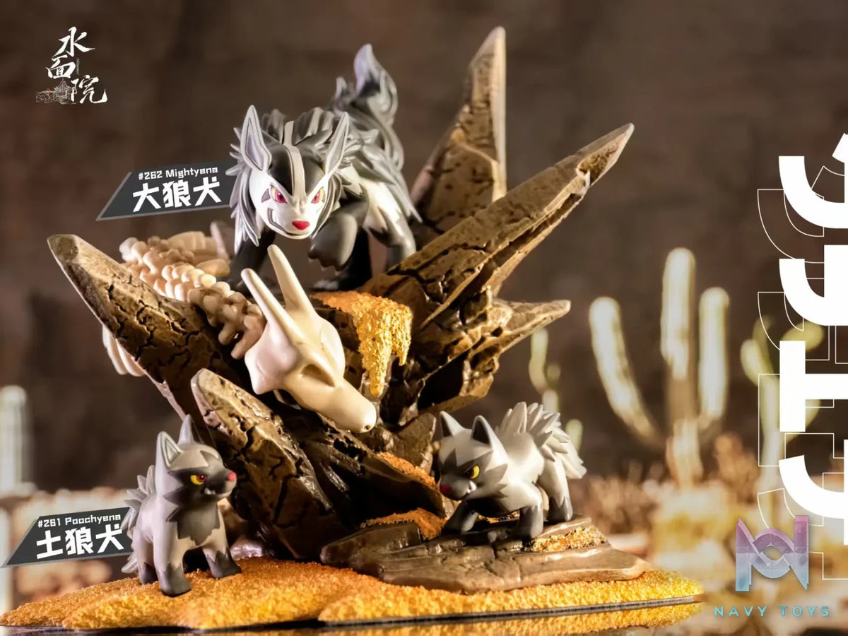 Shui Mian Yuan Studio – Pokémon Poochyena Evolution Set