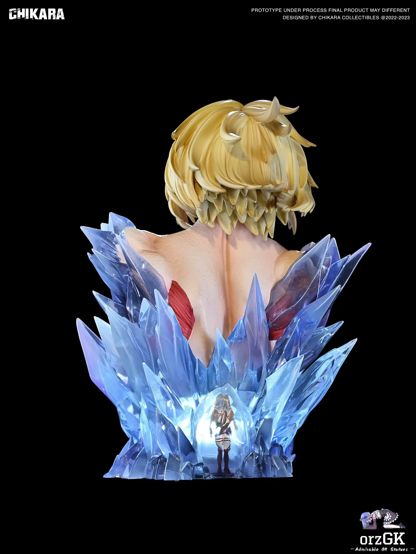 CHIKARA Studio - Attack on Titan Annie Leonhart resin statue Navy Toys anime figure