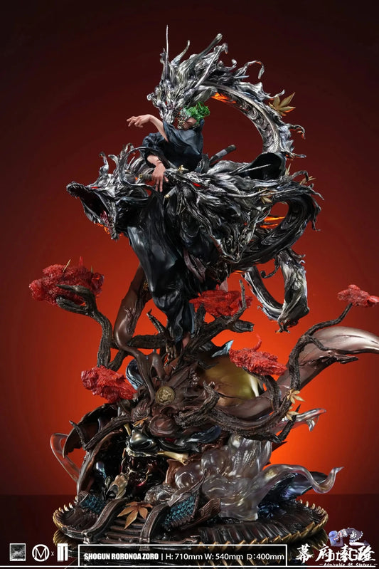 Iron Curtain Studio X Chao Ming Studio - One Piece Ghost Face Tai Sui Zoro resin statue Navy Toys anime figure
