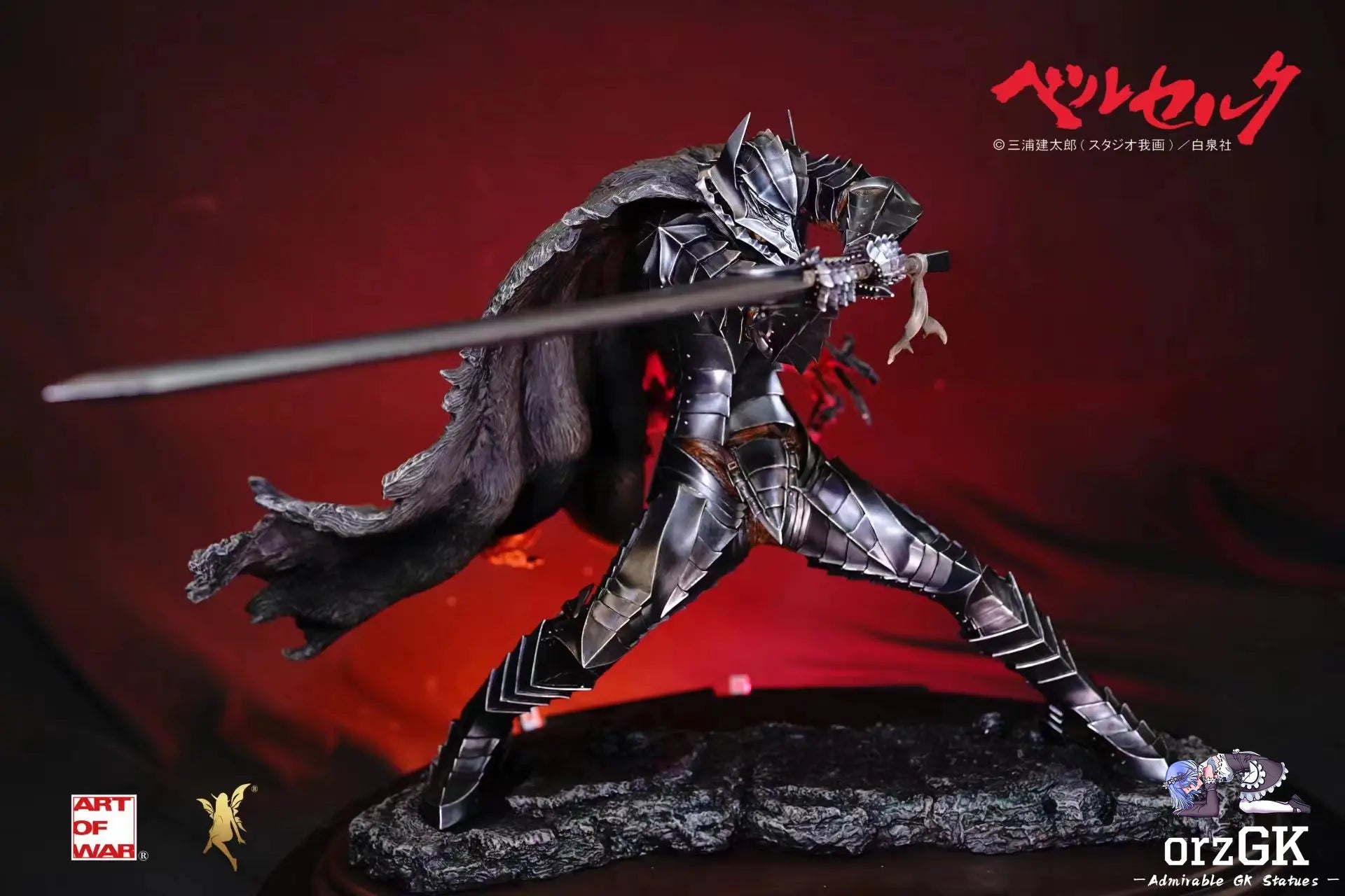 Guts (Licensed) - Berserk - Soul Wing Studio & Art of war Studio resin statue Navy Toys anime figure