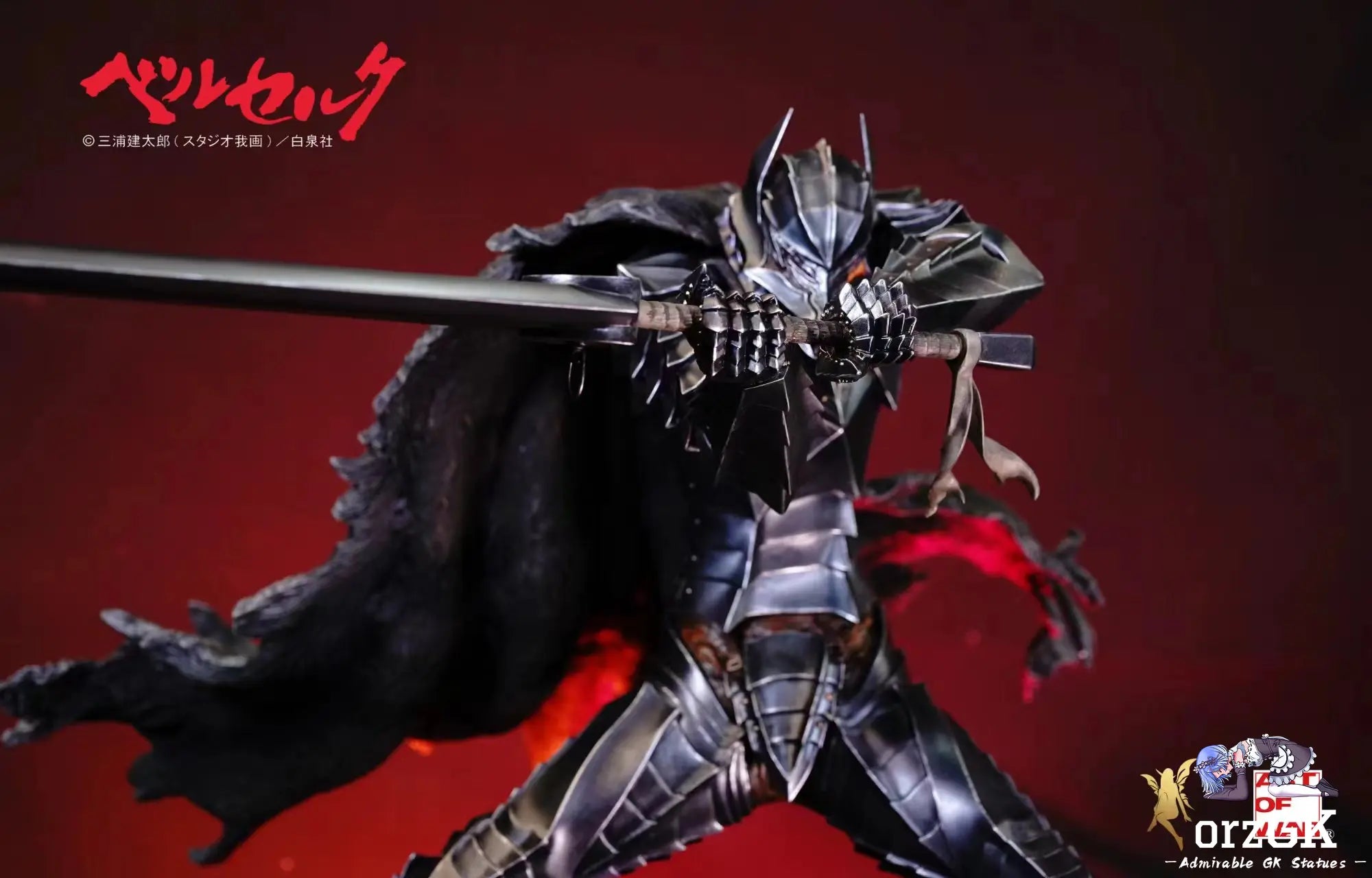 Guts (Licensed) - Berserk - Soul Wing Studio & Art of war Studio resin statue Navy Toys anime figure