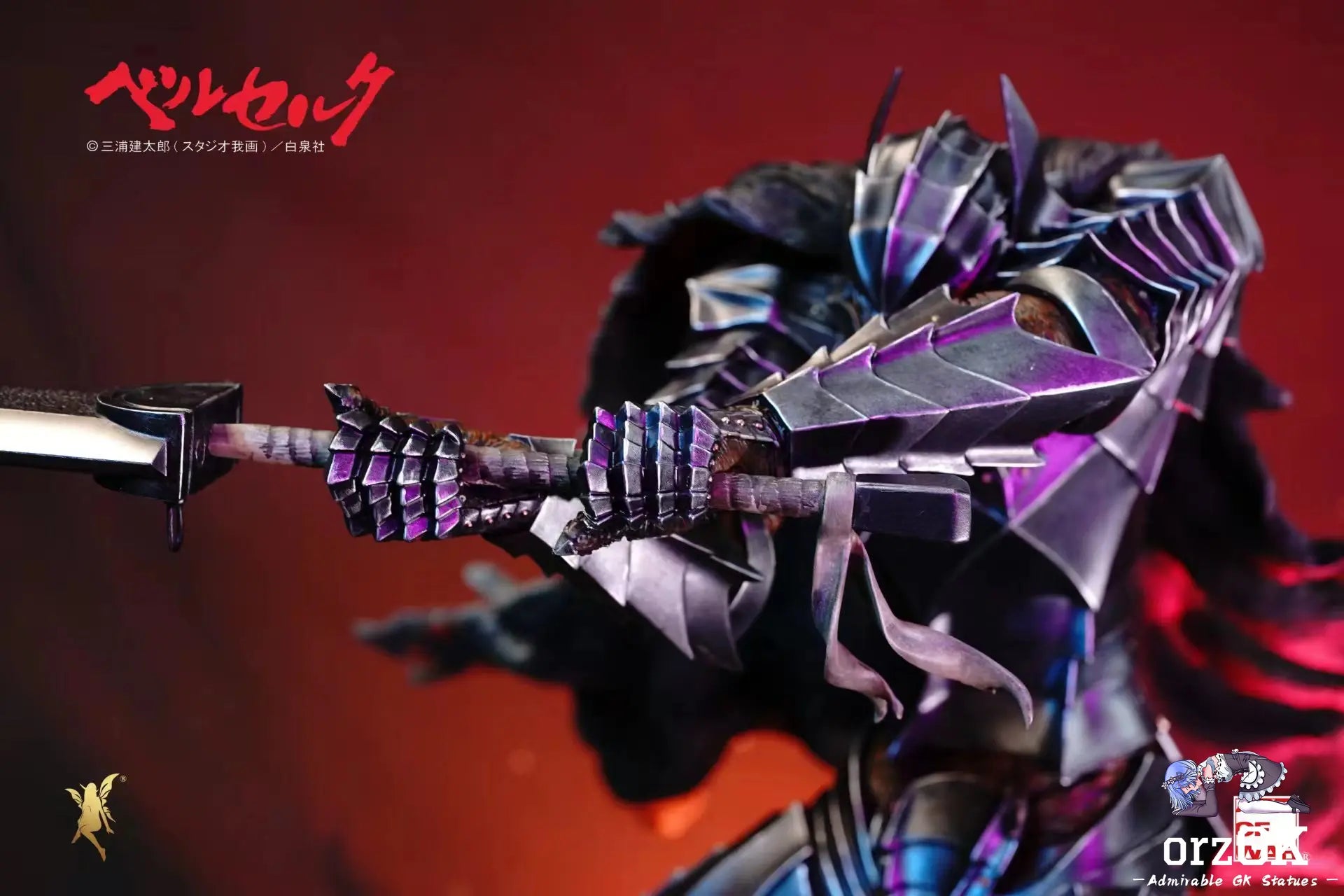 Guts (Licensed) - Berserk - Soul Wing Studio & Art of war Studio resin statue Navy Toys anime figure