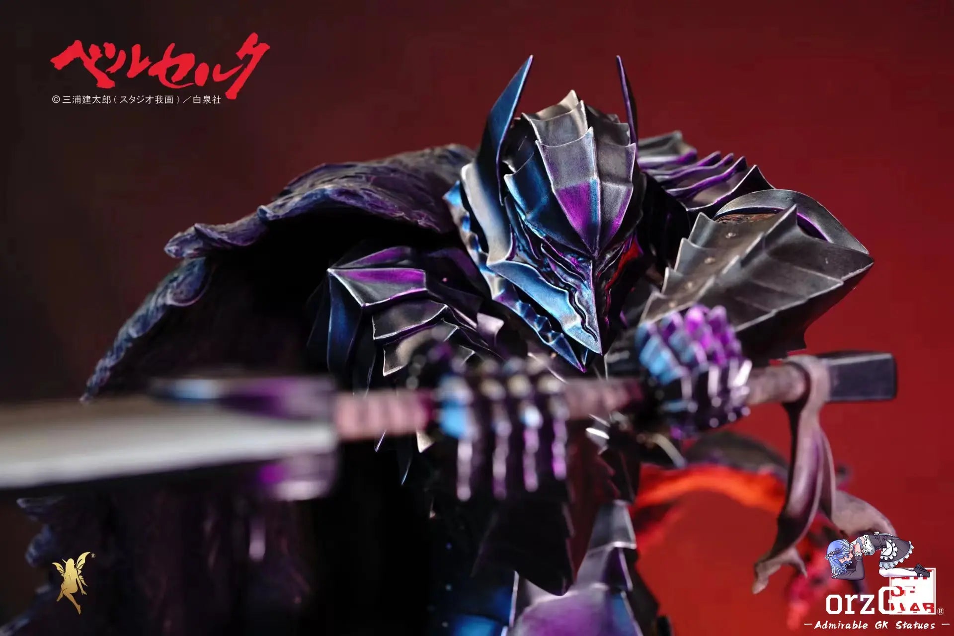 Guts (Licensed) - Berserk - Soul Wing Studio & Art of war Studio resin statue Navy Toys anime figure