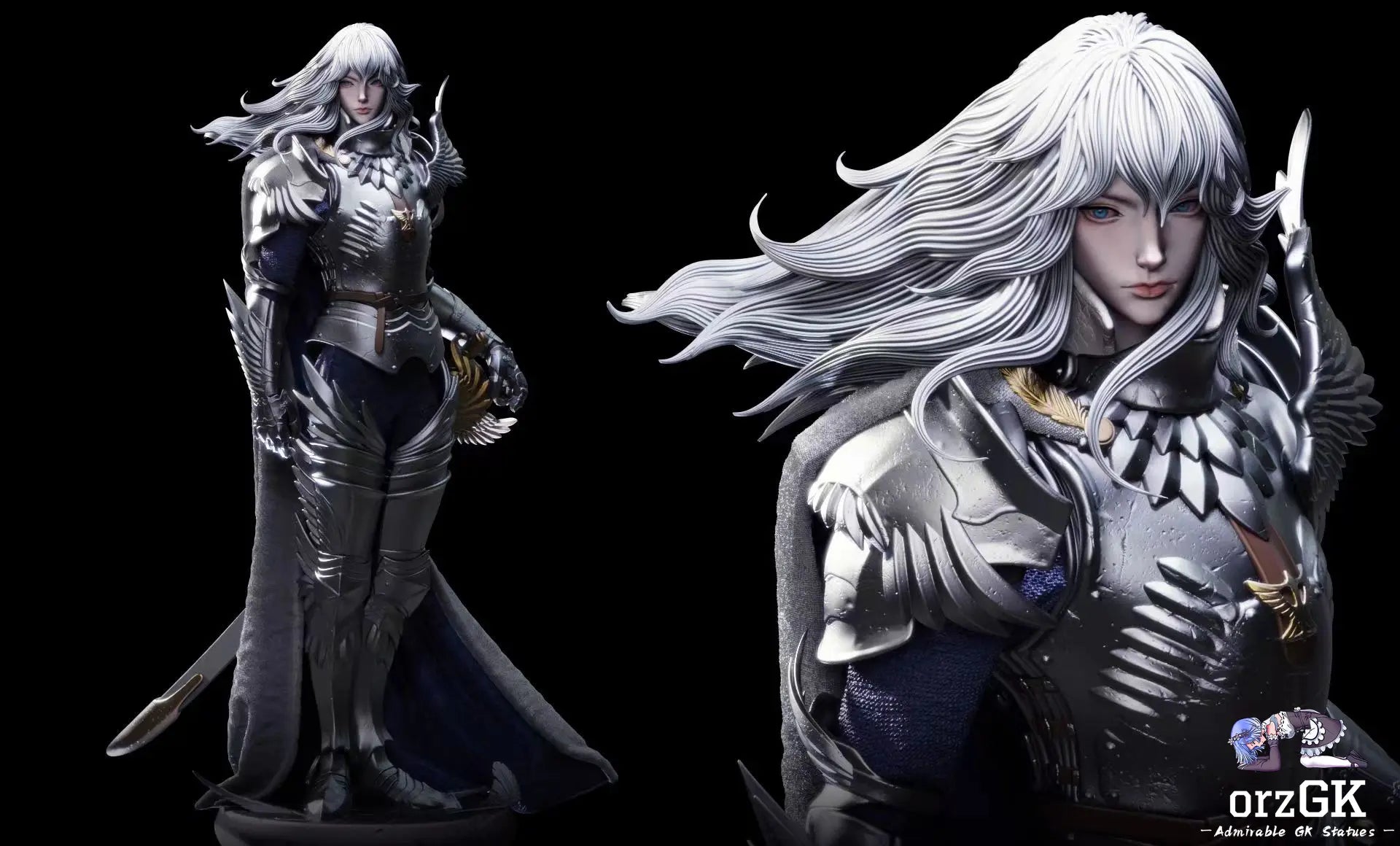 Griffith - Berserk - Fanart Studio resin statue Navy Toys anime figure