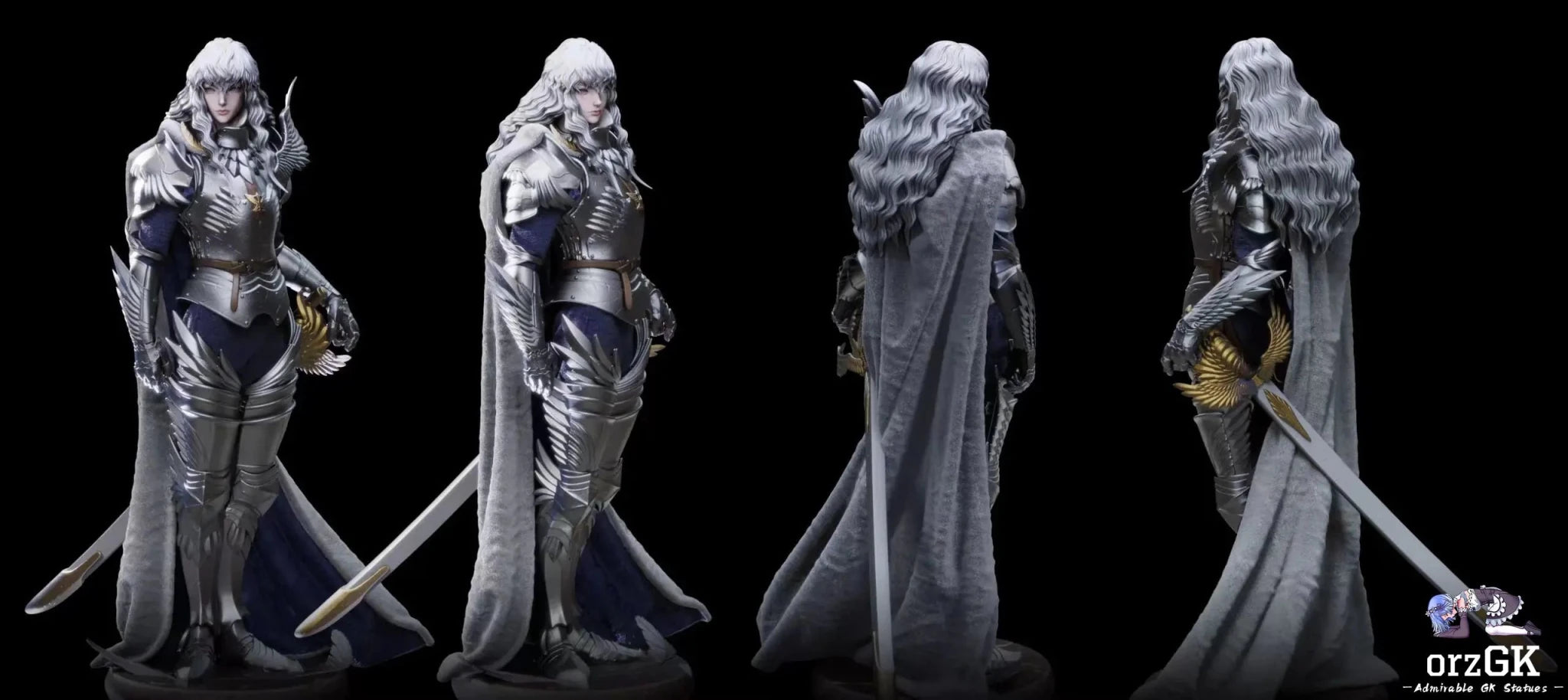 Griffith - Berserk - Fanart Studio resin statue Navy Toys anime figure