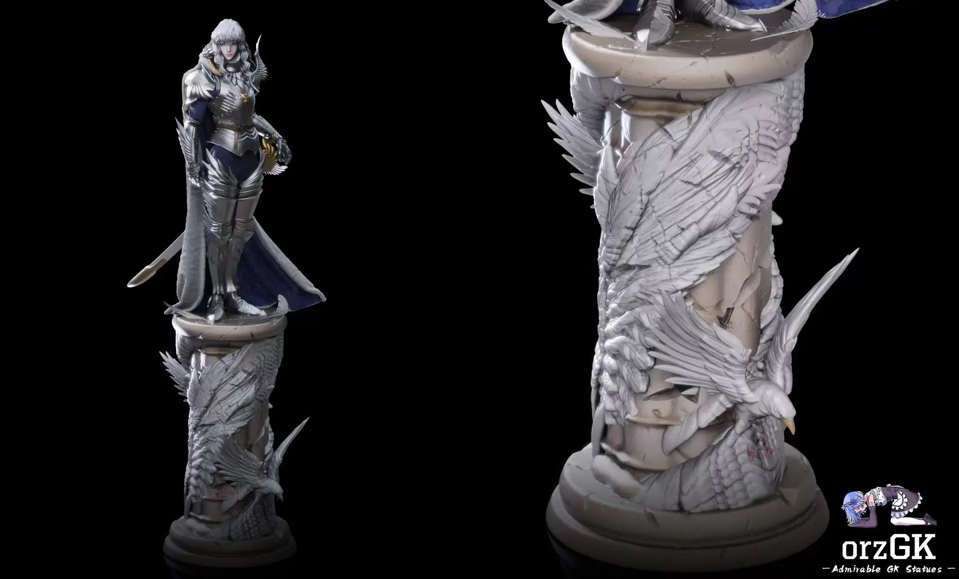 Griffith - Berserk - Fanart Studio resin statue Navy Toys anime figure
