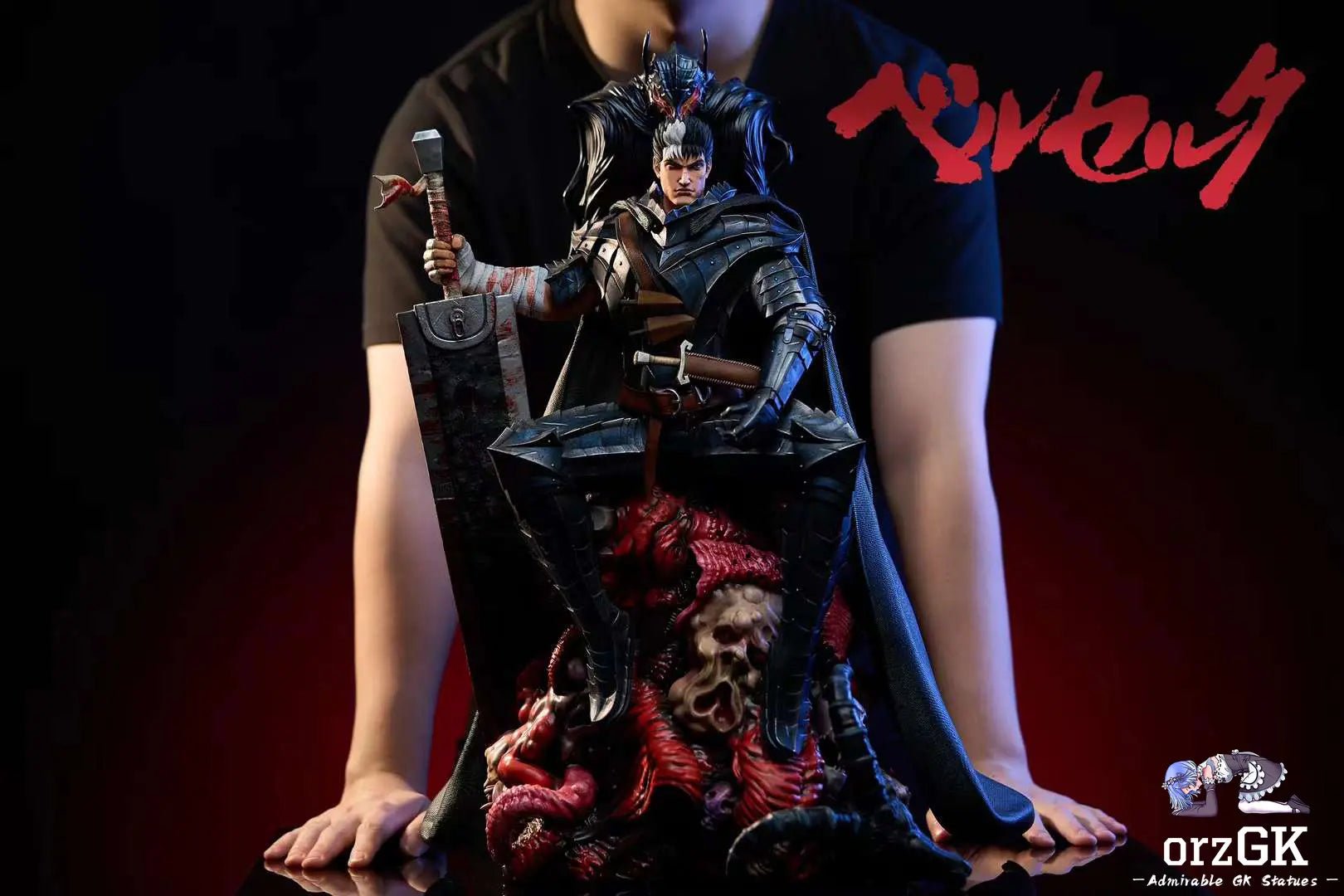 Throne Guts - Berserk - Weare A Design Studio resin statue Navy Toys anime figure