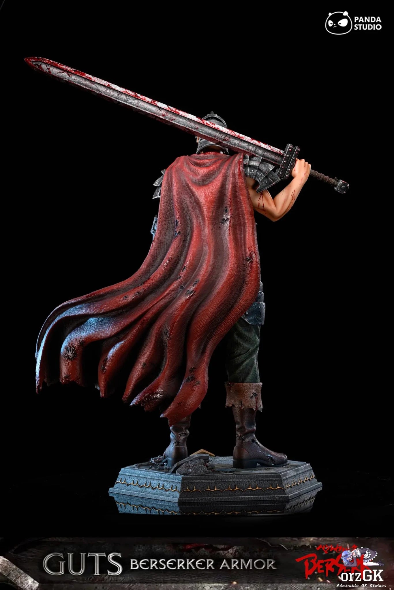 Black Saber Guts - Berserk - Panda Studio resin statue Navy Toys anime figure