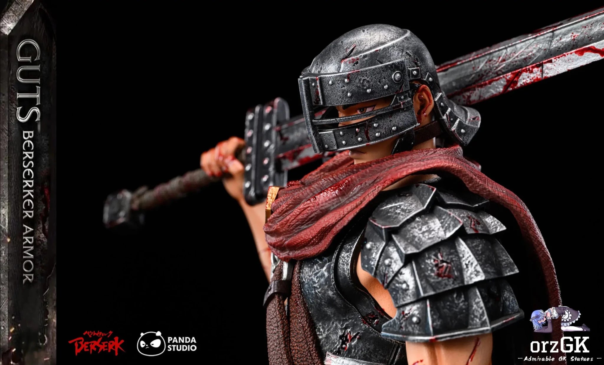 Black Saber Guts - Berserk - Panda Studio resin statue Navy Toys anime figure