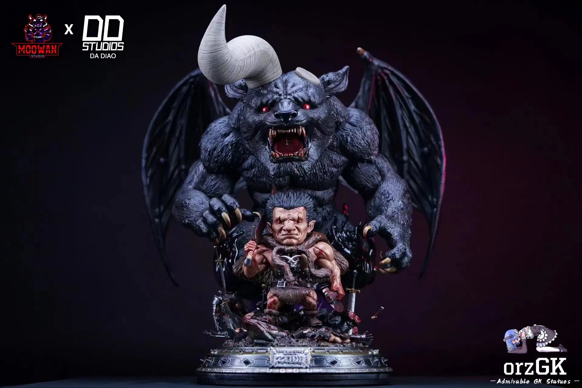 Undead Warrior Zodd - Berserk - DD Studio & MOOWAN Studio resin statue Navy Toys anime figure