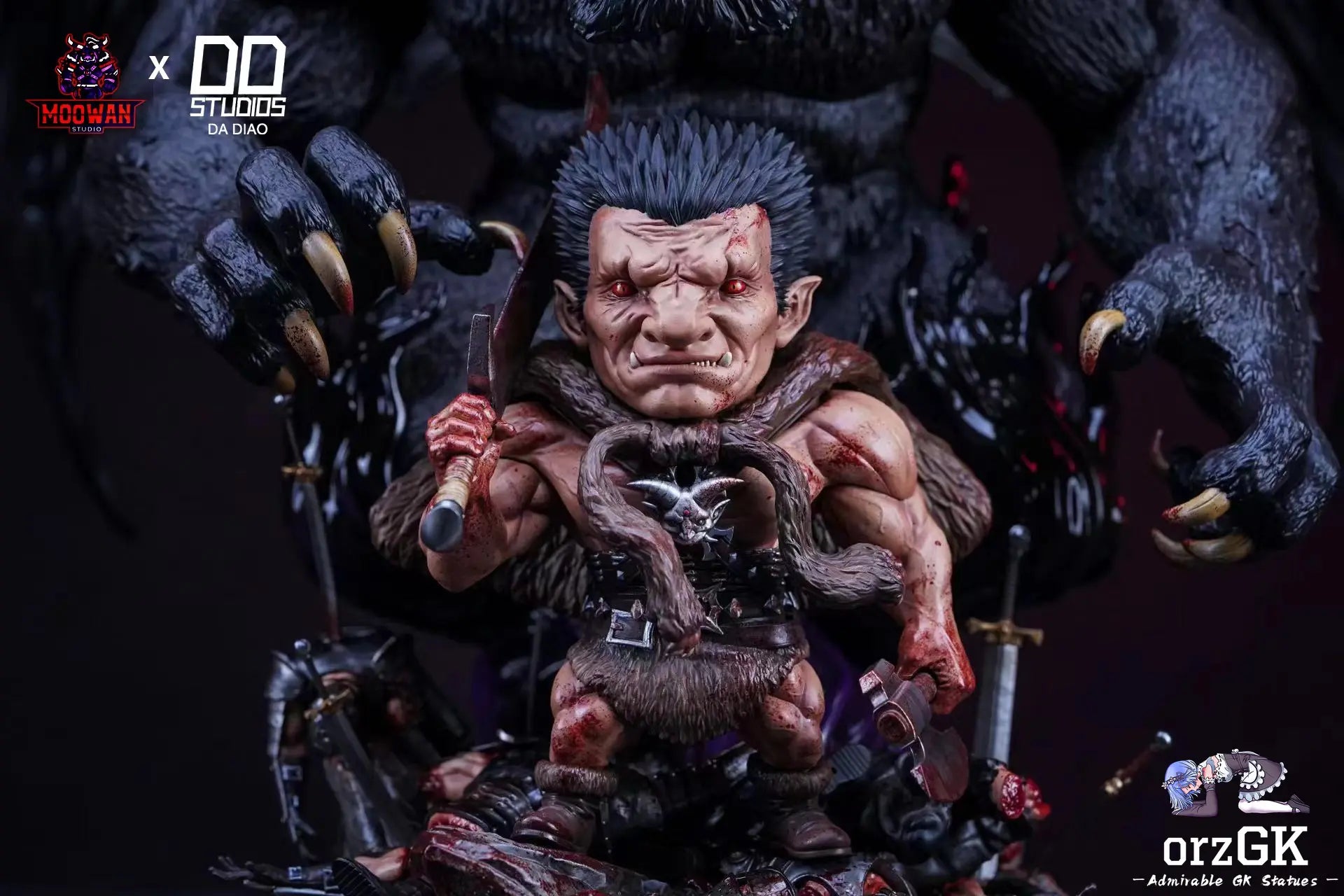 Undead Warrior Zodd - Berserk - DD Studio & MOOWAN Studio resin statue Navy Toys anime figure
