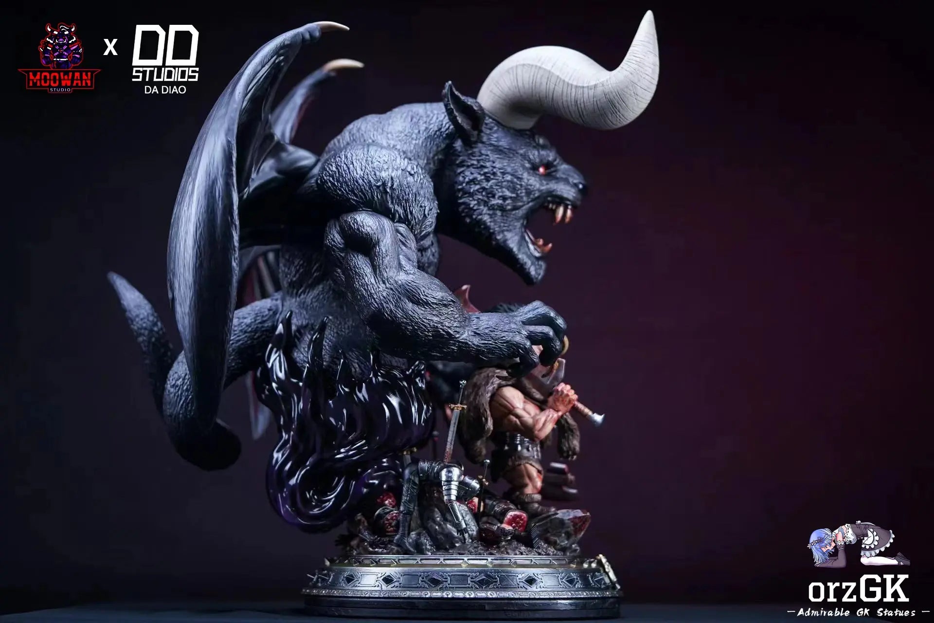 Undead Warrior Zodd - Berserk - DD Studio & MOOWAN Studio resin statue Navy Toys anime figure