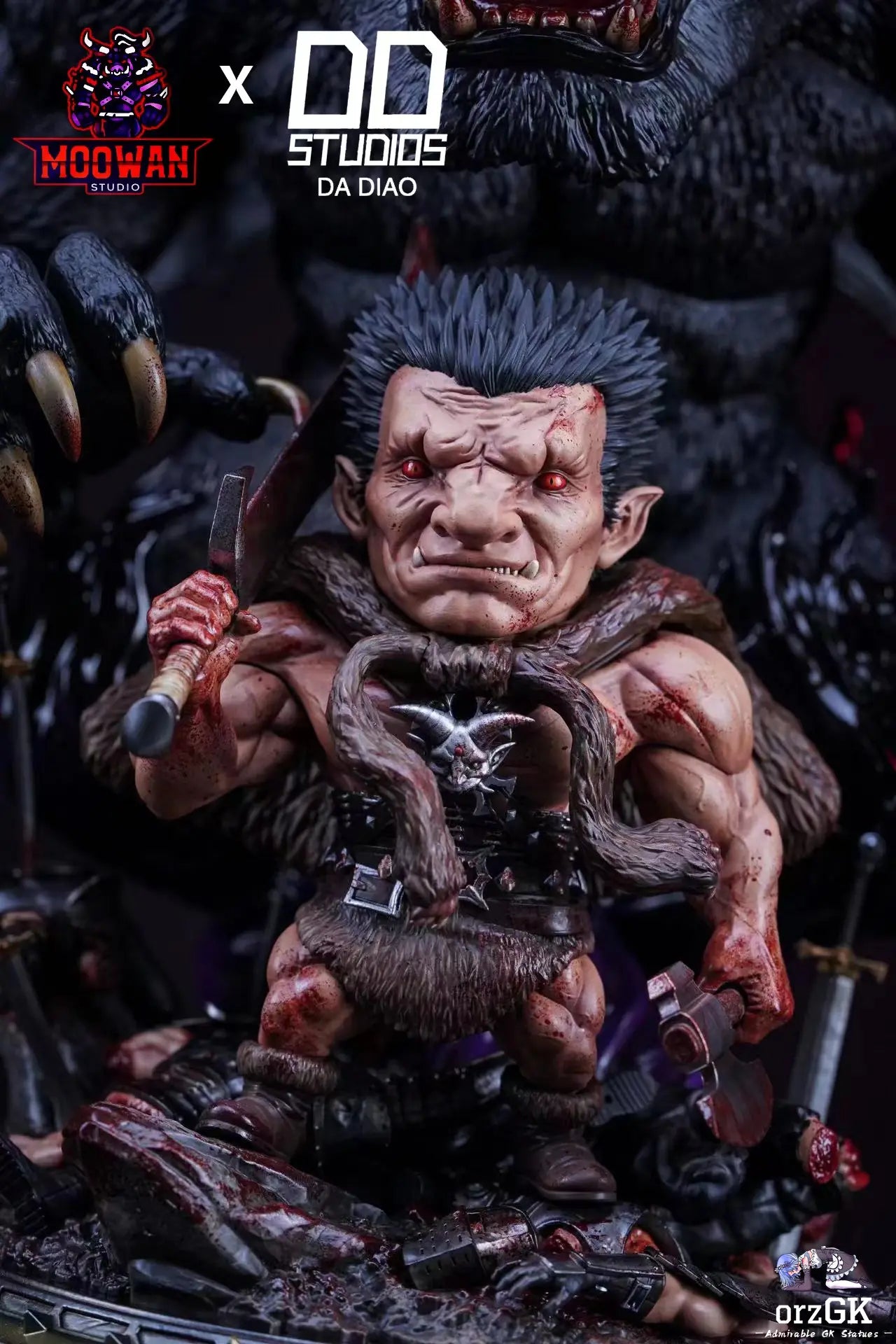 Undead Warrior Zodd - Berserk - DD Studio & MOOWAN Studio resin statue Navy Toys anime figure