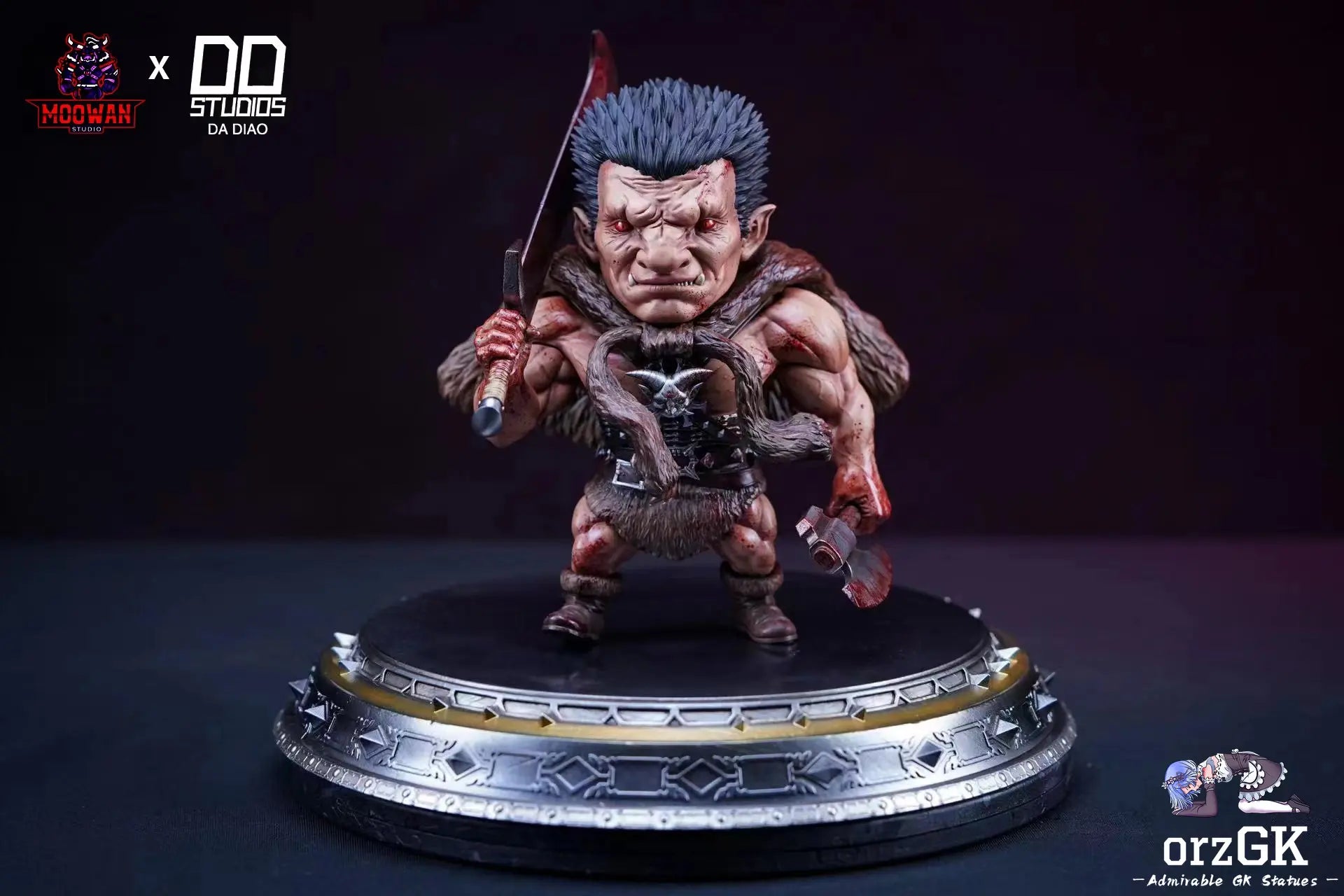 Undead Warrior Zodd - Berserk - DD Studio & MOOWAN Studio resin statue Navy Toys anime figure