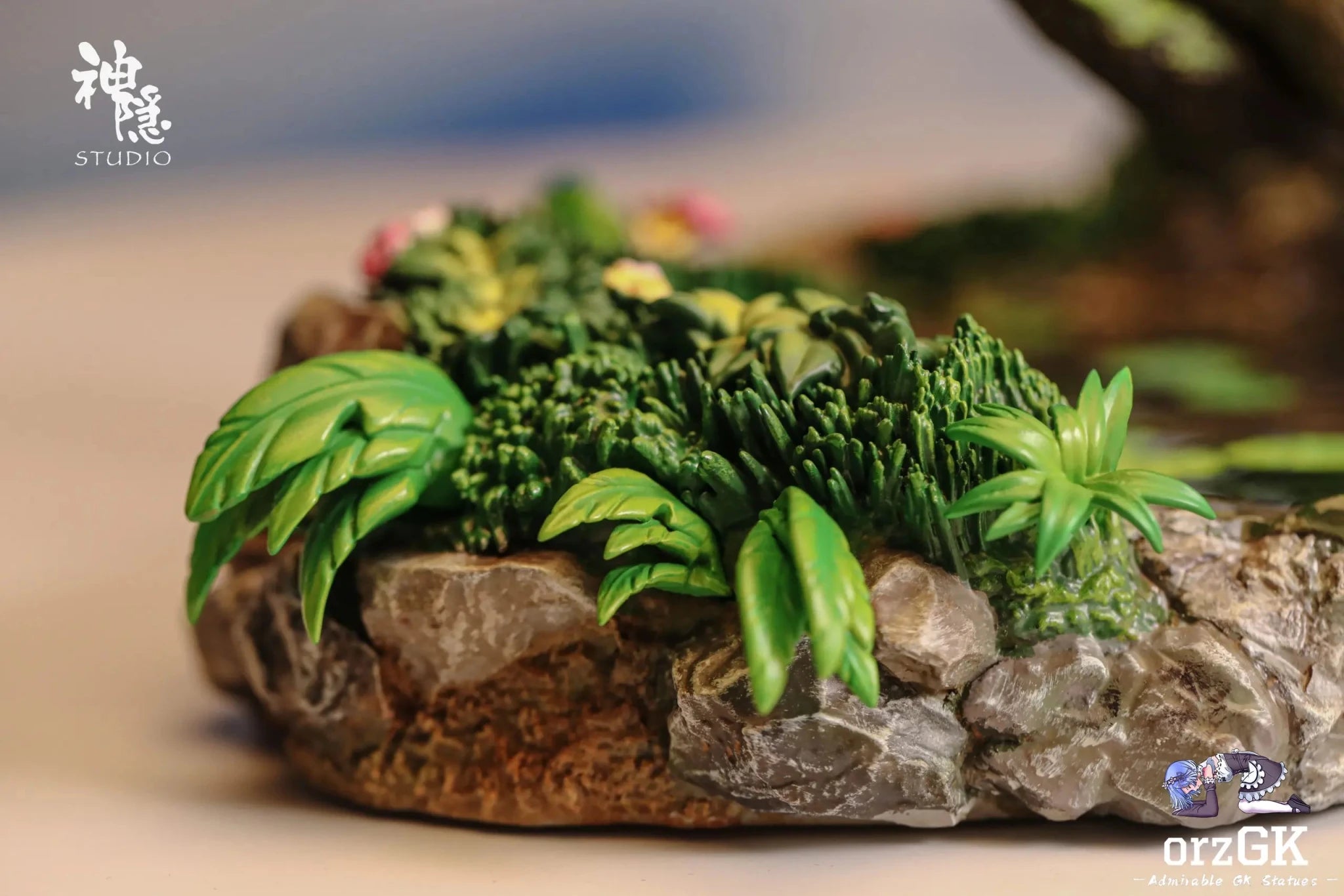 Shen Yin Studio - My Neighbor Totoro The cozy moments of midsummer resin statue Navy Toys anime figure