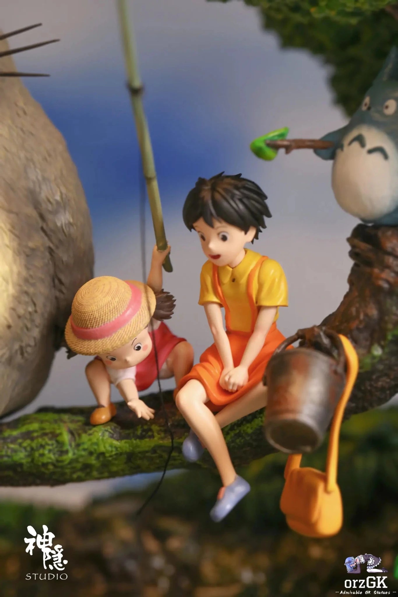 Shen Yin Studio - My Neighbor Totoro The cozy moments of midsummer resin statue Navy Toys anime figure