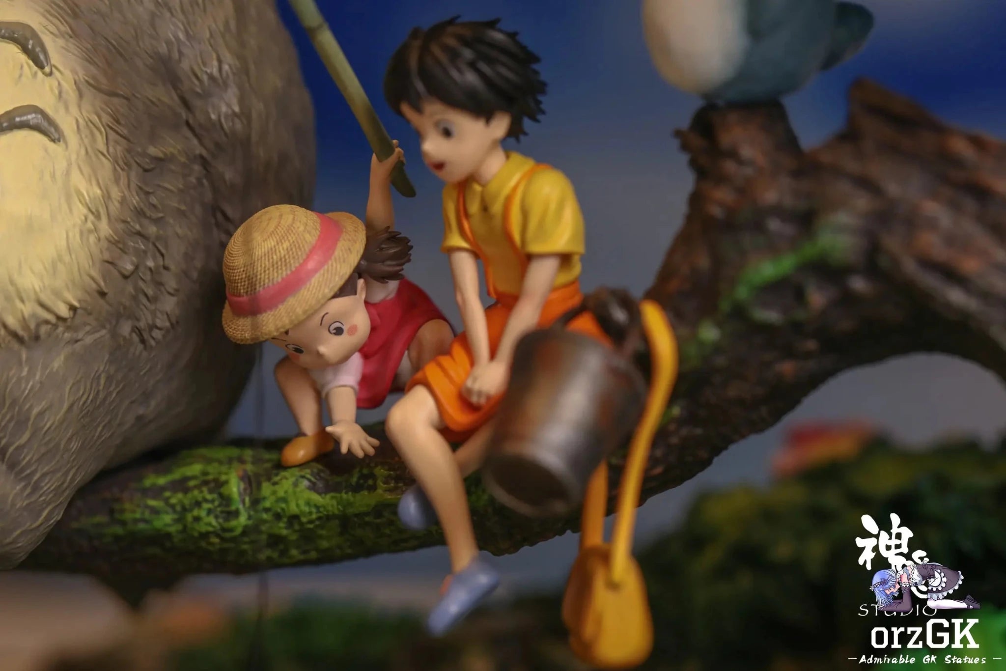 Shen Yin Studio - My Neighbor Totoro The cozy moments of midsummer resin statue Navy Toys anime figure