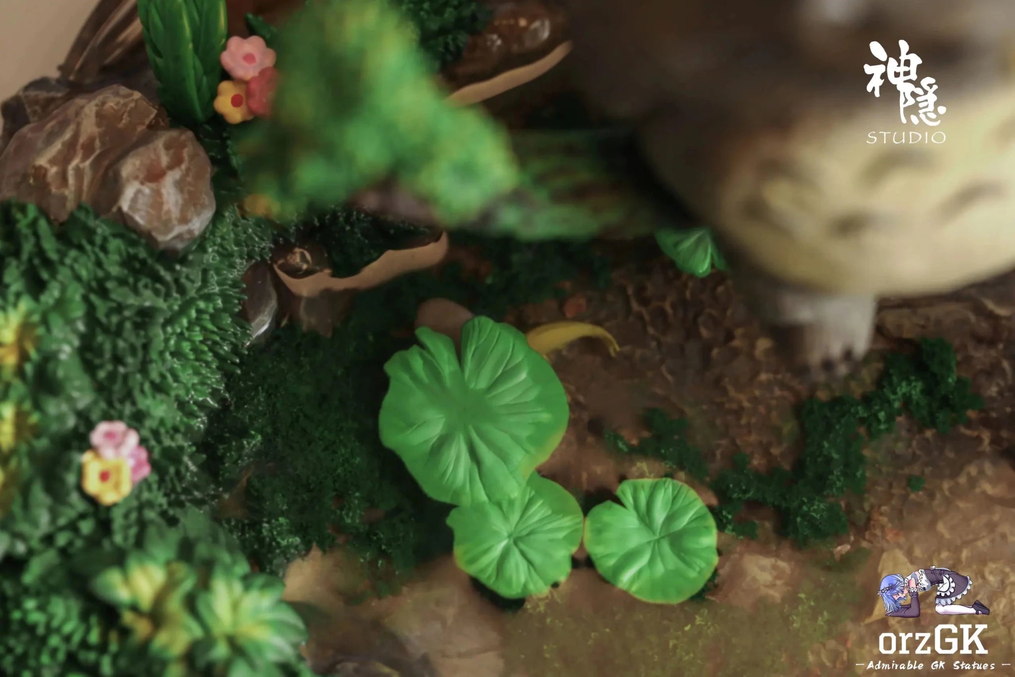 Shen Yin Studio - My Neighbor Totoro The cozy moments of midsummer resin statue Navy Toys anime figure