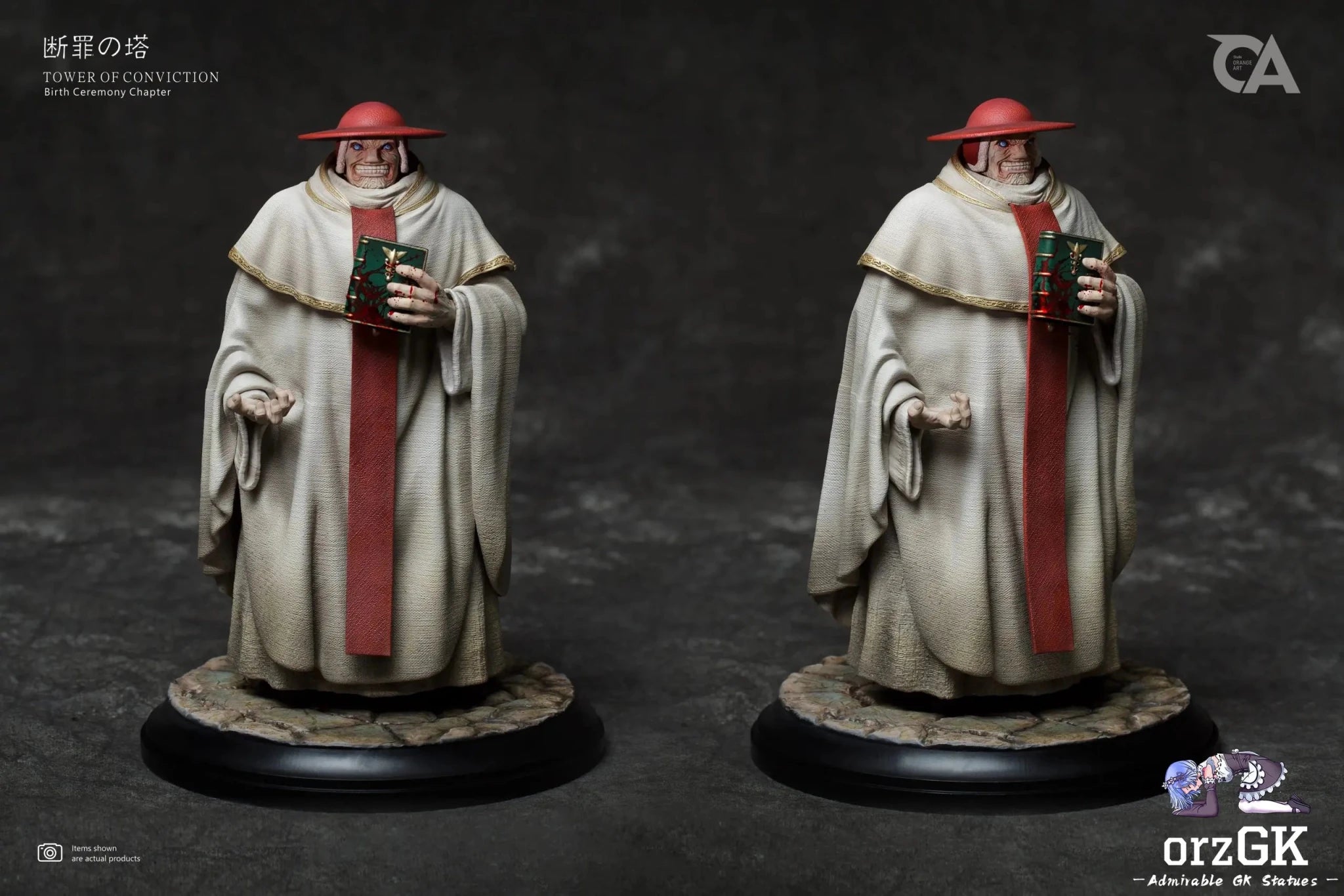 Conviction Tower Father Mozgus - Berserk - Orange Art Studio resin statue Navy Toys anime figure