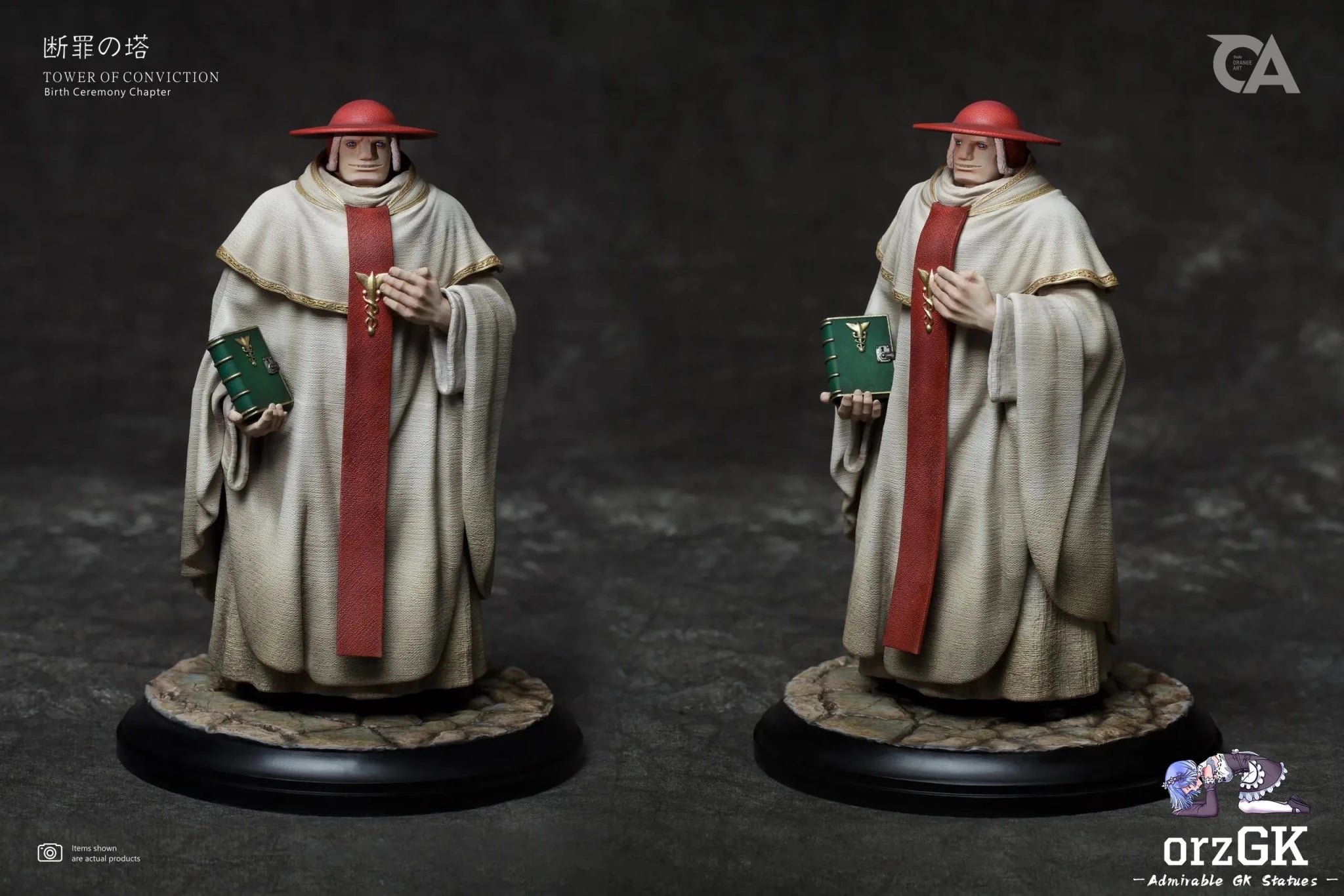 Conviction Tower Father Mozgus - Berserk - Orange Art Studio resin statue Navy Toys anime figure