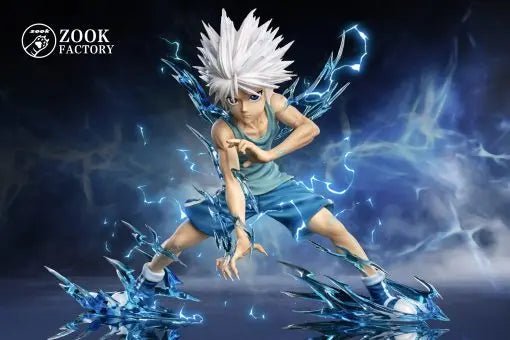 ZOOK FACTORY Studio - Hunter x Hunter - Killua Zoldyck resin statue Navy Toys anime figure