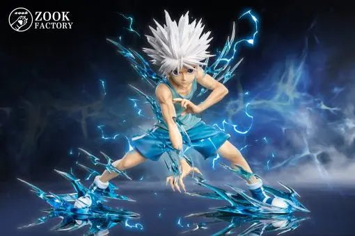 ZOOK FACTORY Studio - Hunter x Hunter - Killua Zoldyck resin statue Navy Toys anime figure