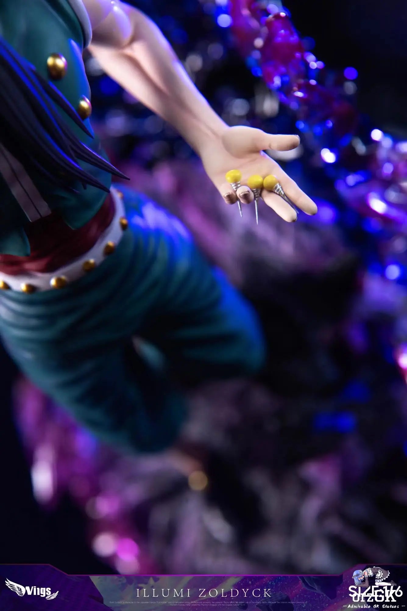 Wings Studio - HUNTER×HUNTER - Illumi zoldyck resin statue wings studio anime figure