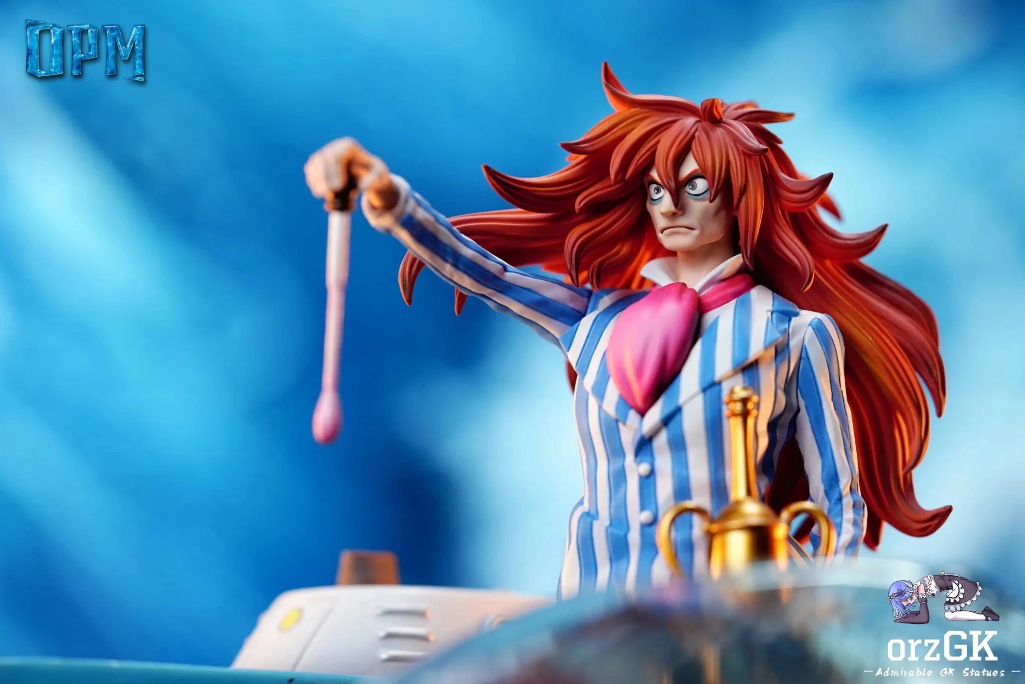 OPM Studio - Ponyo on the Cliff Statue resin statue Navy Toys anime figure