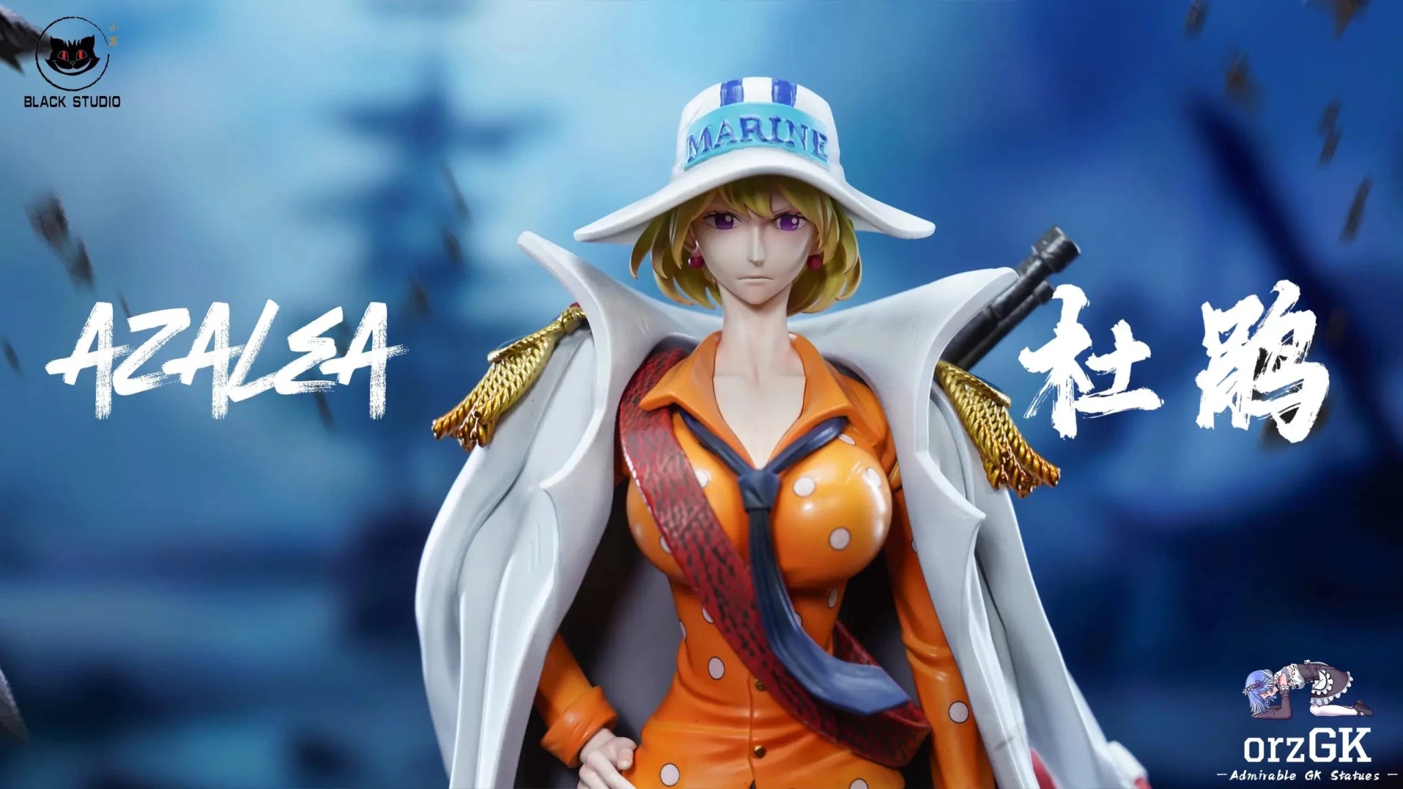 Black Studio - One Piece Navy Series 25 Isuka & Hototogisu resin statue Navy Toys anime figure