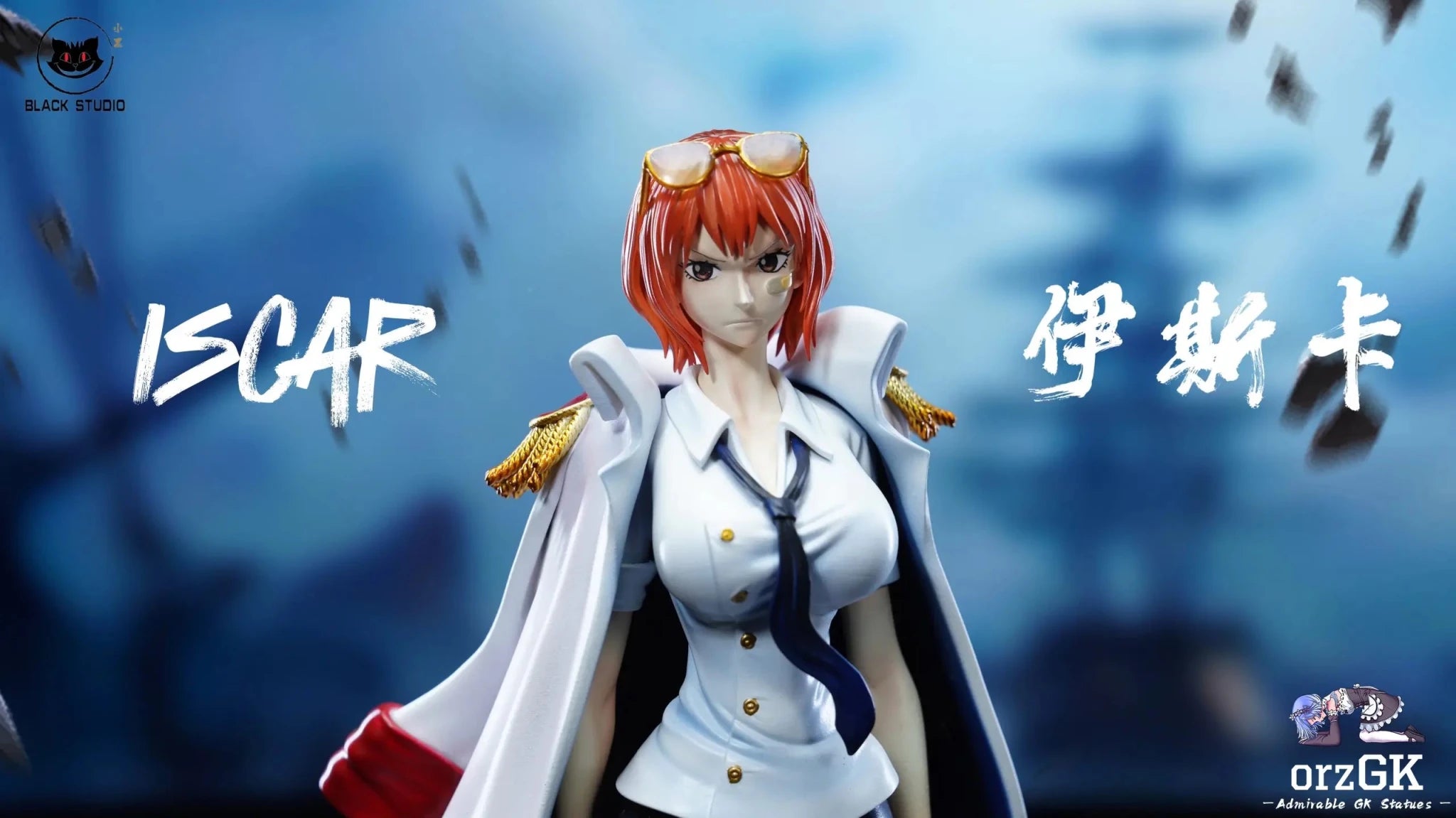Black Studio - One Piece Navy Series 25 Isuka & Hototogisu resin statue Navy Toys anime figure