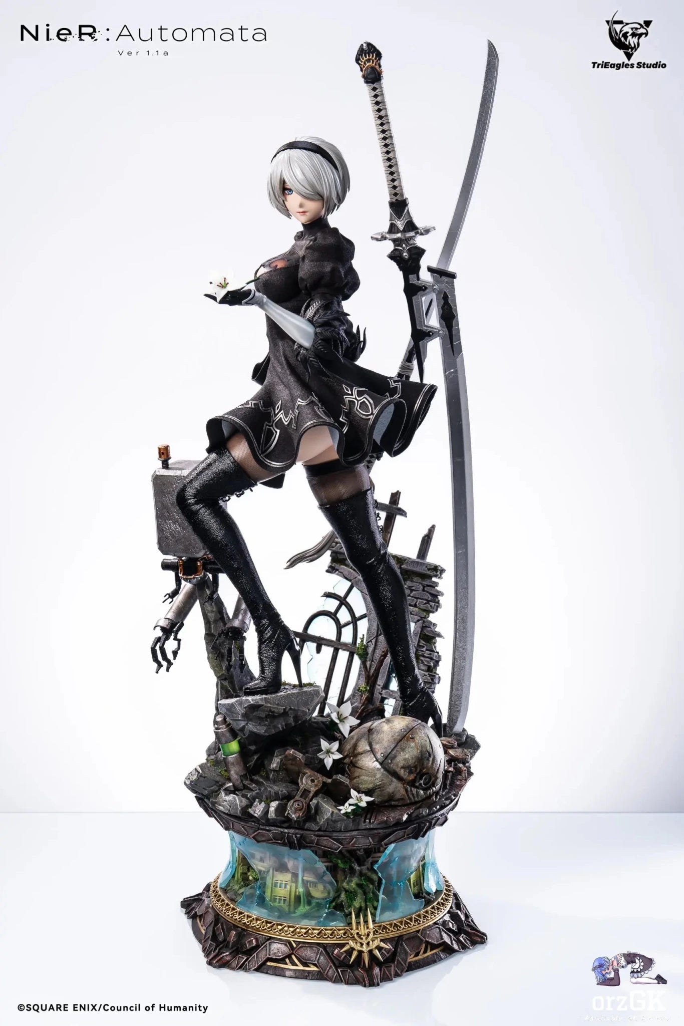 TriEagles Studio - NieR:Automata 2B (Licensed) resin statue Navy Toys anime figure