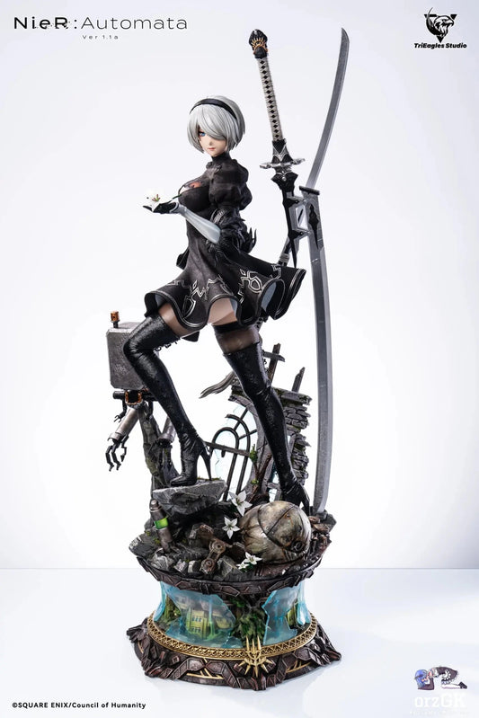 TriEagles Studio - NieR:Automata 2B (Licensed) resin statue Navy Toys anime figure