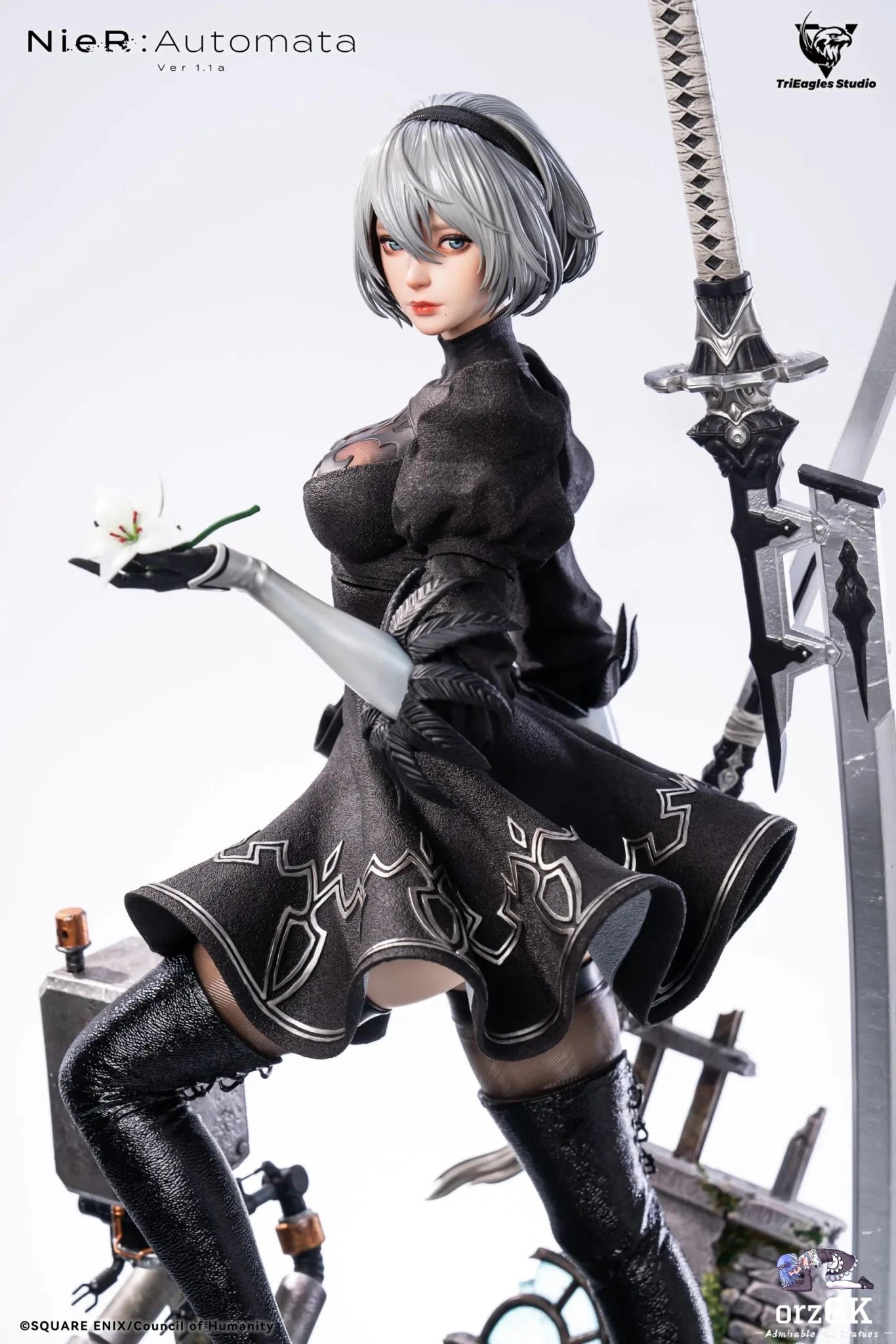TriEagles Studio - NieR:Automata 2B (Licensed) resin statue Navy Toys anime figure