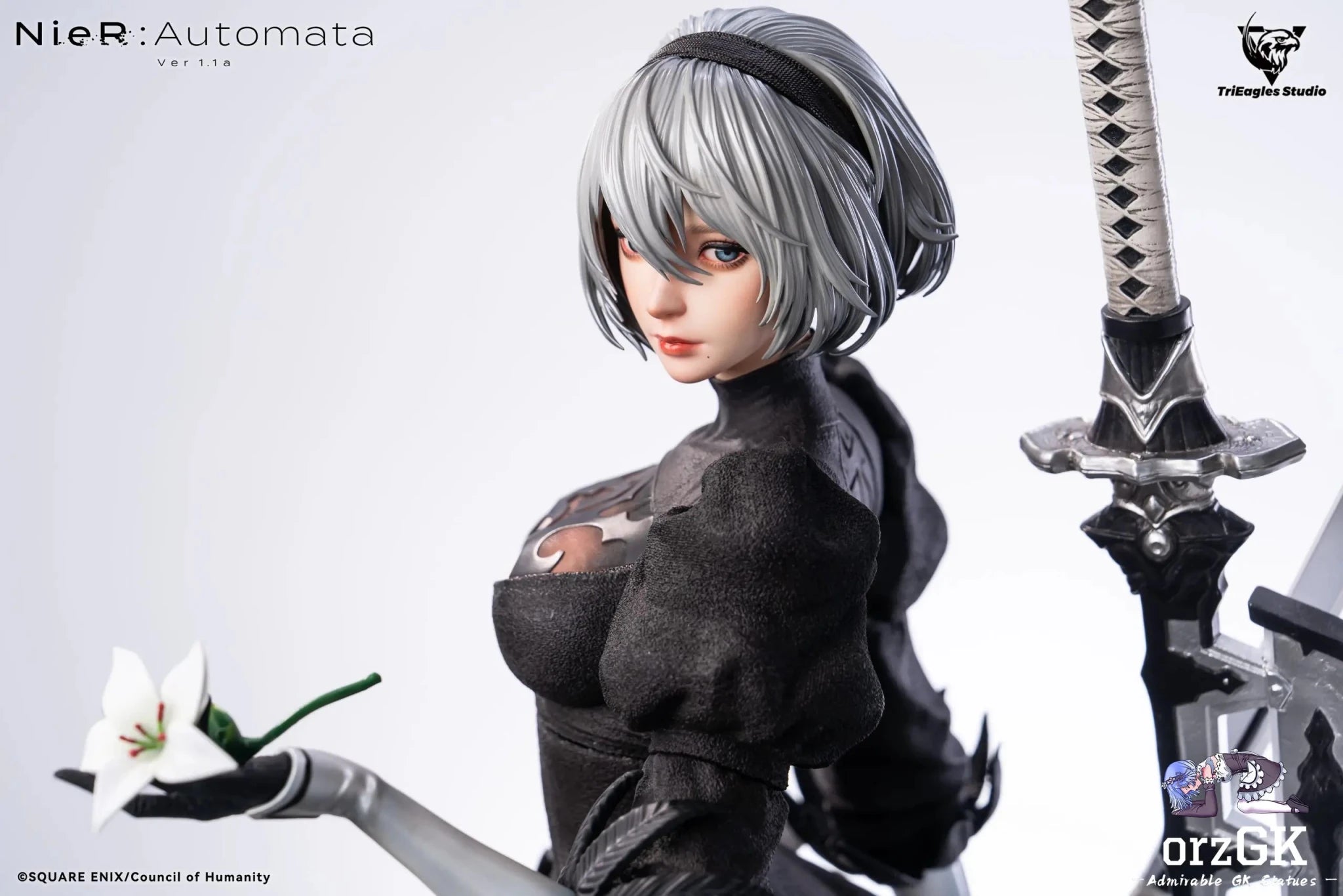TriEagles Studio - NieR:Automata 2B (Licensed) resin statue Navy Toys anime figure